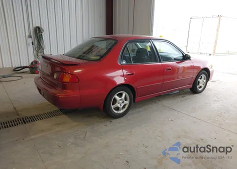 2001 Toyota Corolla S from USA, damaged, VIN 1NXBR12E41Z420637